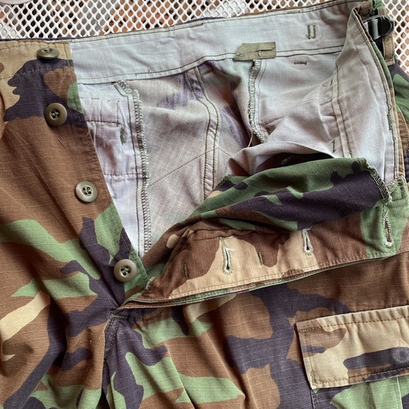 Camouflage military combat pants med long trousers hot weather woodland national - Picture 12 of 13